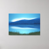 横向き自然マウンテンキャンバス印刷 キャンバスプリント (正面)