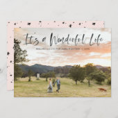 横向き すばらしい人生 フルブリード写真 シーズンカード (正面/裏面)
