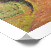 横向き(キャンバス上の油) ポスター (角)