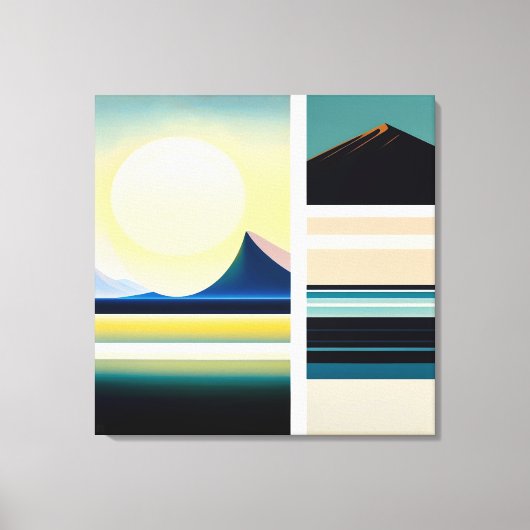 横向き – キャンバス印刷 キャンバスプリント (正面)