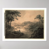 横向き(ペンとインク洗浄) ポスター (正面)