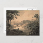 横向き（ペンとインク洗浄） ポストカード (正面/裏面)