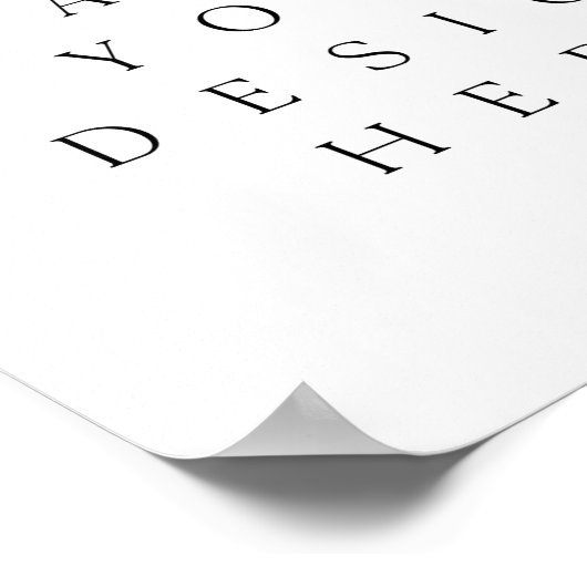 横向き(ランドスケープ)ポスター印刷 ポスター (角)