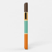 横向カラフルきスタイル線 Case-Mate iPhoneケース (裏面/右)