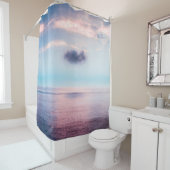 横向カラフルき シャワーカーテン (インサイチュ)