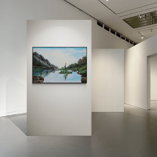 横向コンテンポラリーき メタルプリント (クリエイターアップロード済み)