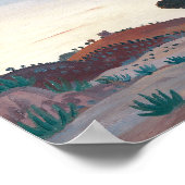 横向スペインのき | ジェームス・ディクソン・インネス ポスター (角)