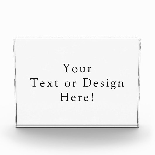 横向パーソナライズされたモダンきブロック写真表示 フォトブロック (正面)