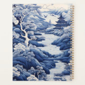 横向中国の伝統的きプランナー プランナー手帳 (裏面)