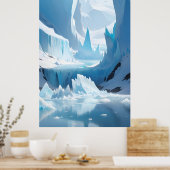 横向凍っていき ポスター (キッチン)