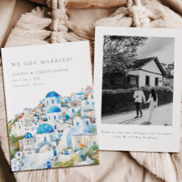 横向地中海のき写真の展開 案内状