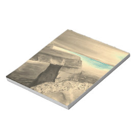 横向地中海のき絵画の ノートパッド