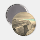 横向地中海のき マグネット (正面/裏面)