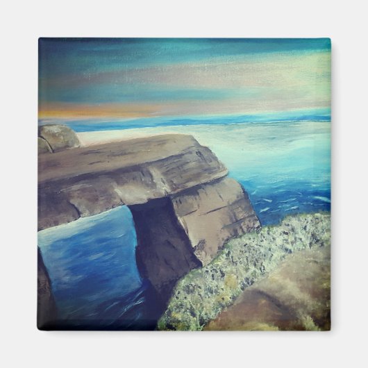 横向地中海のき マグネット (正面)