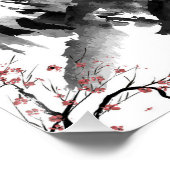 横向日本のき光沢ポスター ポスター (コーナー)