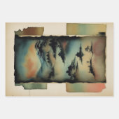 横向日本のき絵を描エフェラNo1 ラッピングペーパーシート (正面3)