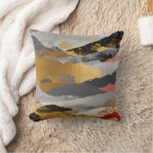 横向日本のき クッション (ブランケット)