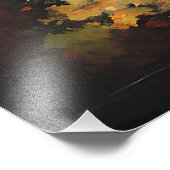 横向日本のき フォトプリント            (角)