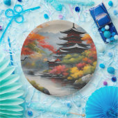 横向日本のき ペーパープレート (パーティー)