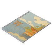 横向日本のき | 厳島 | 紙切断 ノートブック (左側)