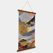 横向日本のき 吊り下げ型タペストリー (傾斜あり)