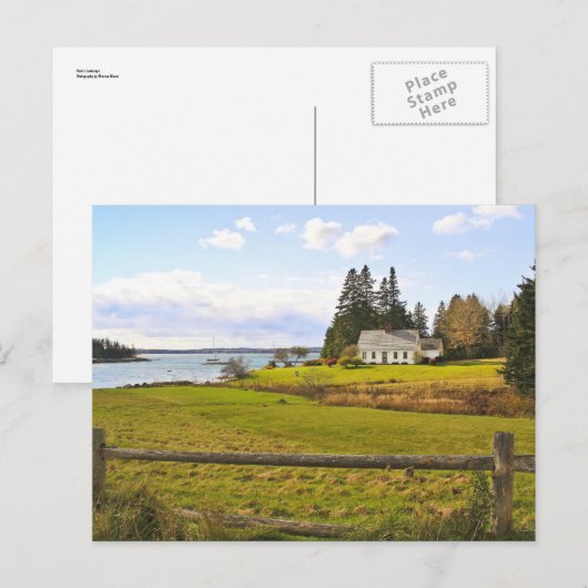 横向素朴き ポストカード (正面/裏面)