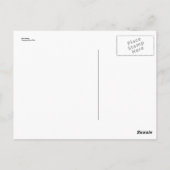 横向素朴き ポストカード (裏面)