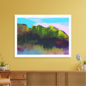 横向絵画き キャンバスプリント (インサイチュ (リビング))