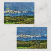 横向絵画き 名刺 (正面/裏面)