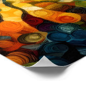 横向鮮やかき ポスター (角)