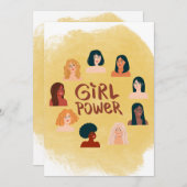 横国際的型女性用デイカード サンキューカード (正面/裏面)