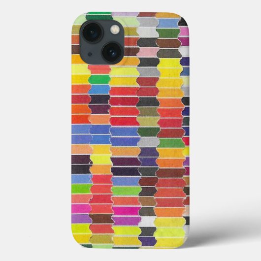 横型の横型の横型スウォッチコラージュ Case-Mate iPhoneケース (裏面)