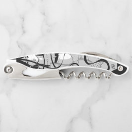 横子-刀と喫煙 ソムリエナイフ