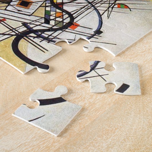 横断ライン ジグソーパズル (側面)