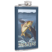 横断面-モンタナ--を採取しているマス フラスク (右)