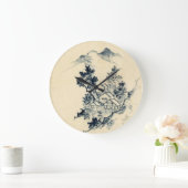 横日本の壁時計 ラージ壁時計 (ホーム)