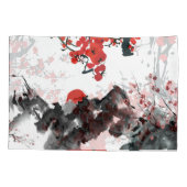 横日本の柱 枕カバー (裏面)