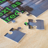 横書きクリックを作成する簡単 ジグソーパズル (側面)