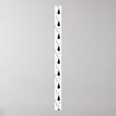 横書きグレーのペデスタル記号 ポスター (正面)