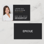 横書き名刺モダン 名刺 (正面/裏面)