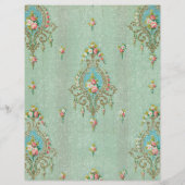 横書き書の文房具紙 (裏面)