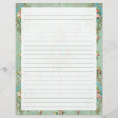 横書き書の文房具紙 (正面)