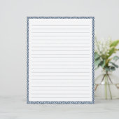 横書き書の文房具紙 (スタンド正面)