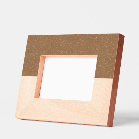 横木カスタム枠 – クルミ材とメープル レーザー彫刻フレーム (左)