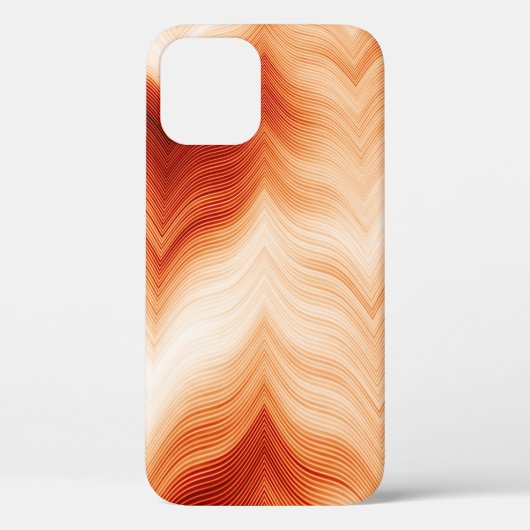 横波カラフル型 Case-Mate iPhoneケース (裏面)