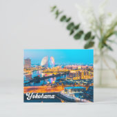 横浜からのご挨拶 ポストカード (スタンド正面)