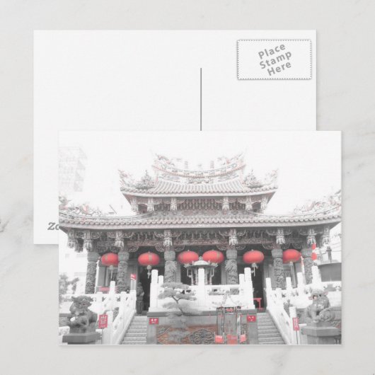 横浜中華街 ポストカード (正面/裏面)