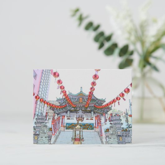 横浜中華街 ポストカード (スタンド正面)