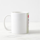 横浜日本ヴィンテージスタイル旅行ポスター コーヒーマグカップ (左)