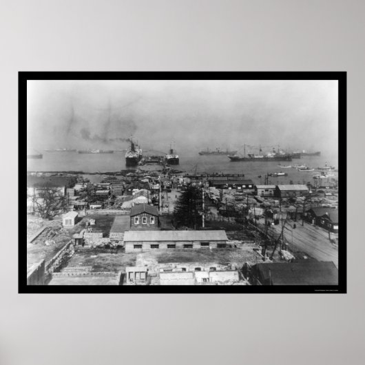 横浜港1909 ポスター (正面)